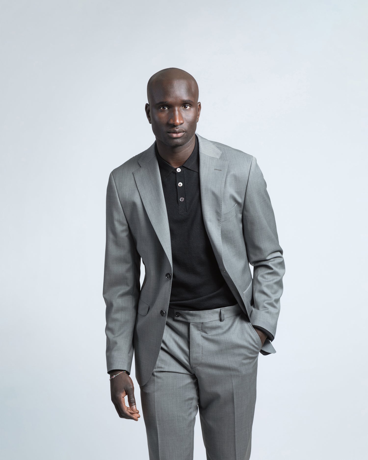 Premium Wool Suit in Grey (9413676826954)