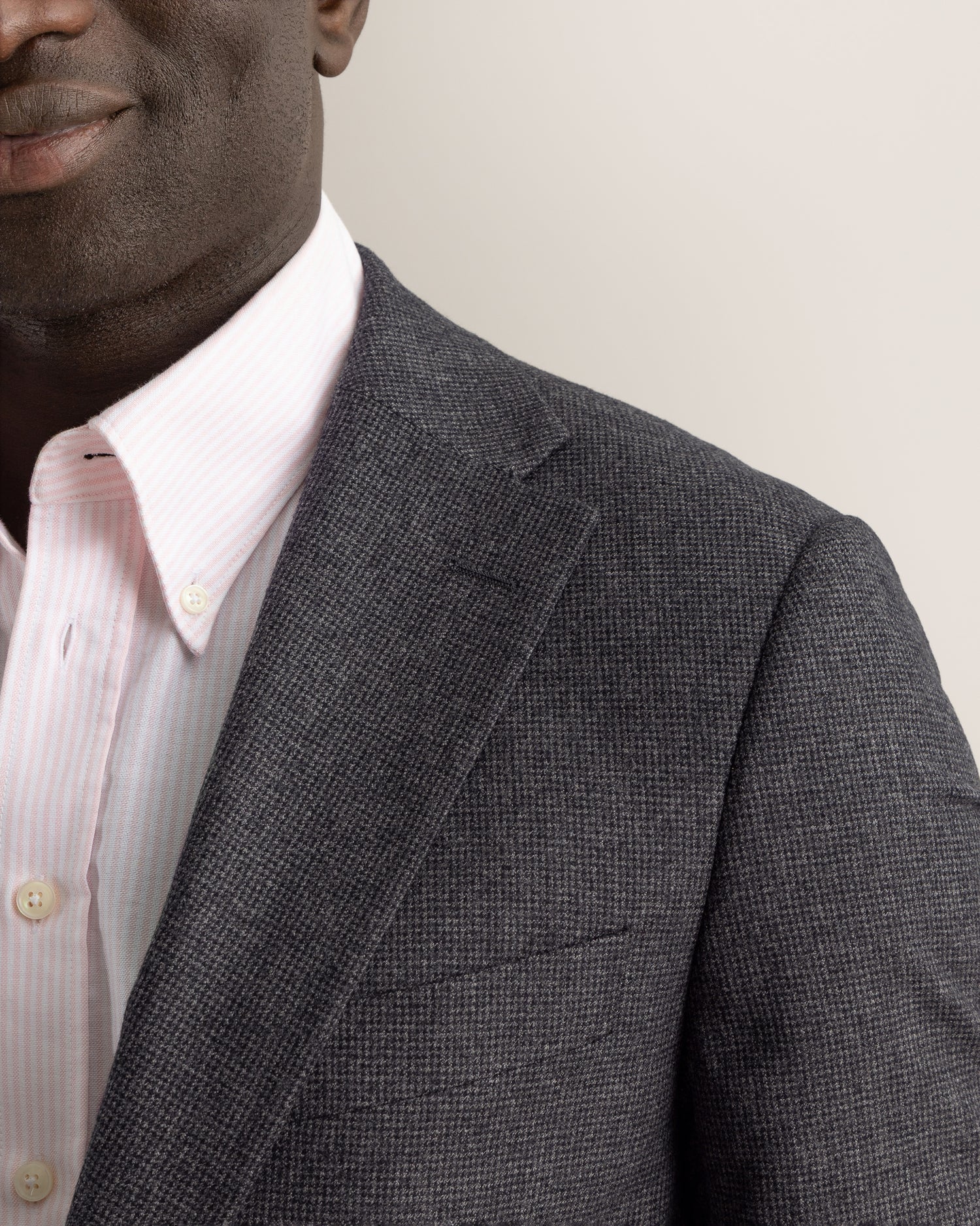 Grey Micro Check Suit