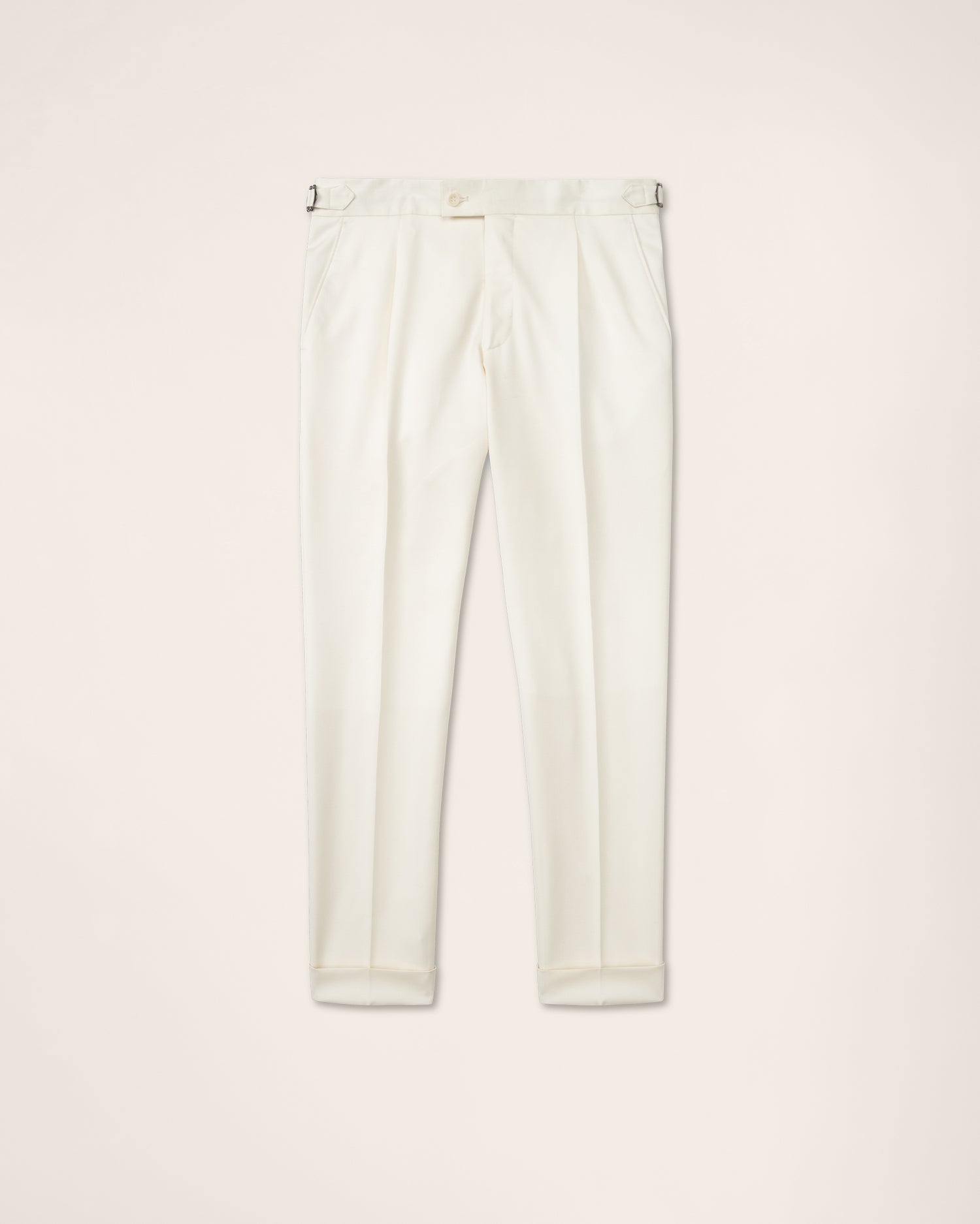 Tuxedo Trousers in Silk-Wool