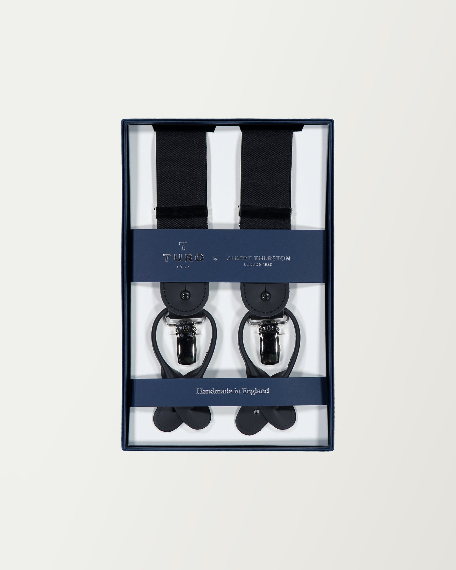 Turo X Albert Thurston Black Suspenders (7340716196062)