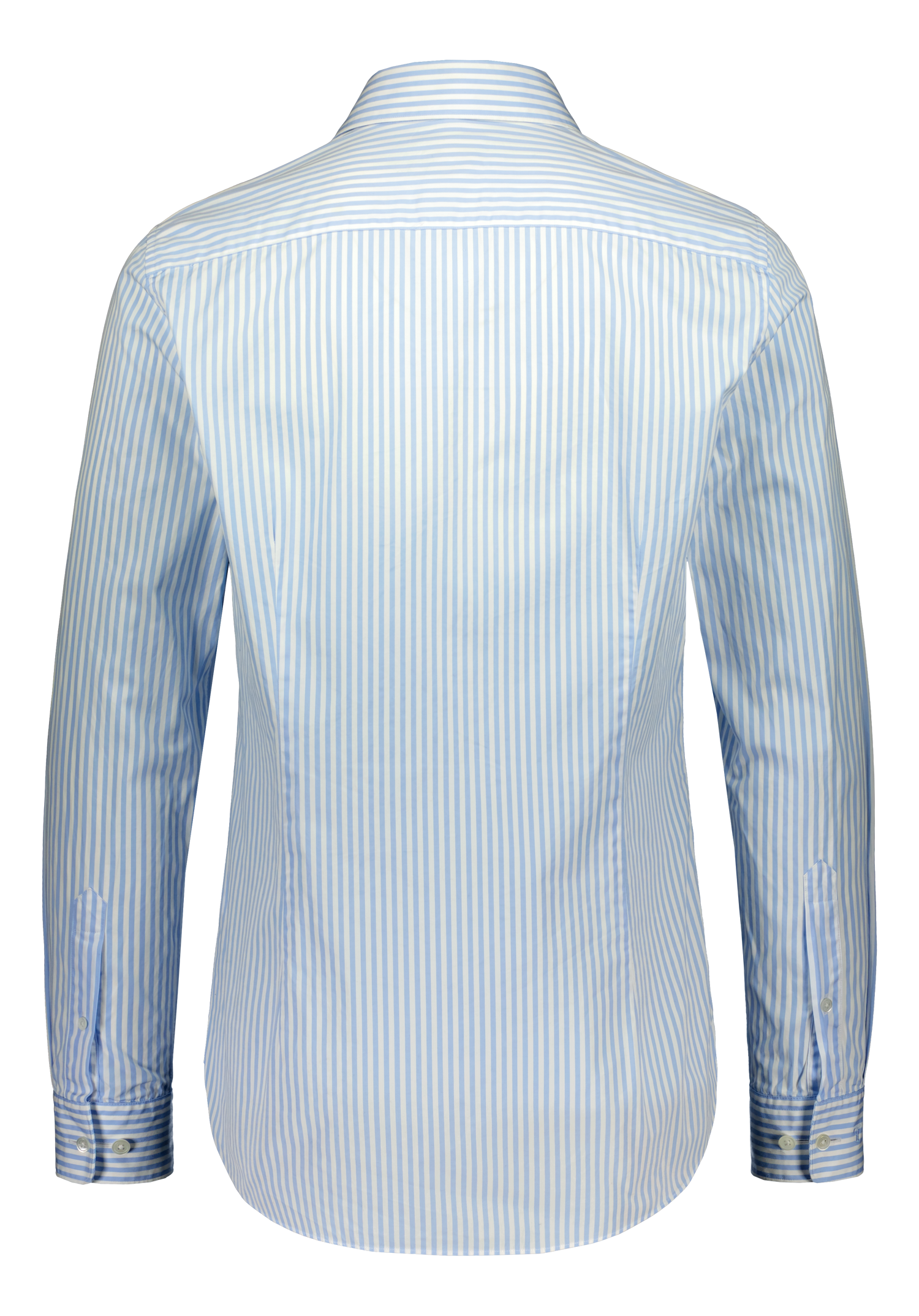 Slim fit Shirt in Thomas Mason Bengal Blue stripe (7945346580702)