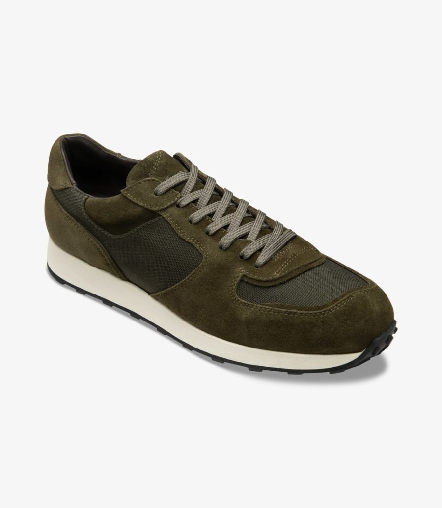 Copy of Foster Green Suede Trainer (7837339451614)