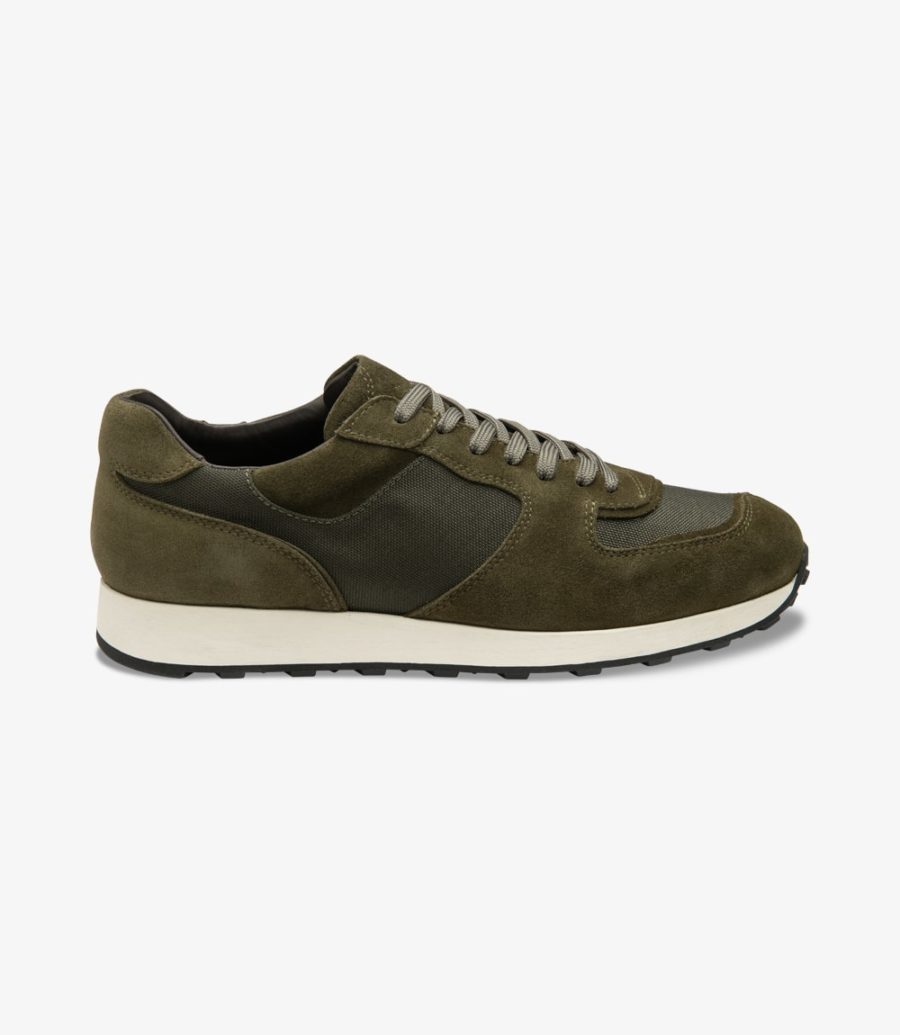 Copy of Foster Green Suede Trainer (7837339451614)