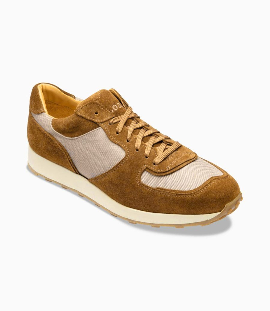 Copy of Foster Tan Suede Trainer (7837321232606)