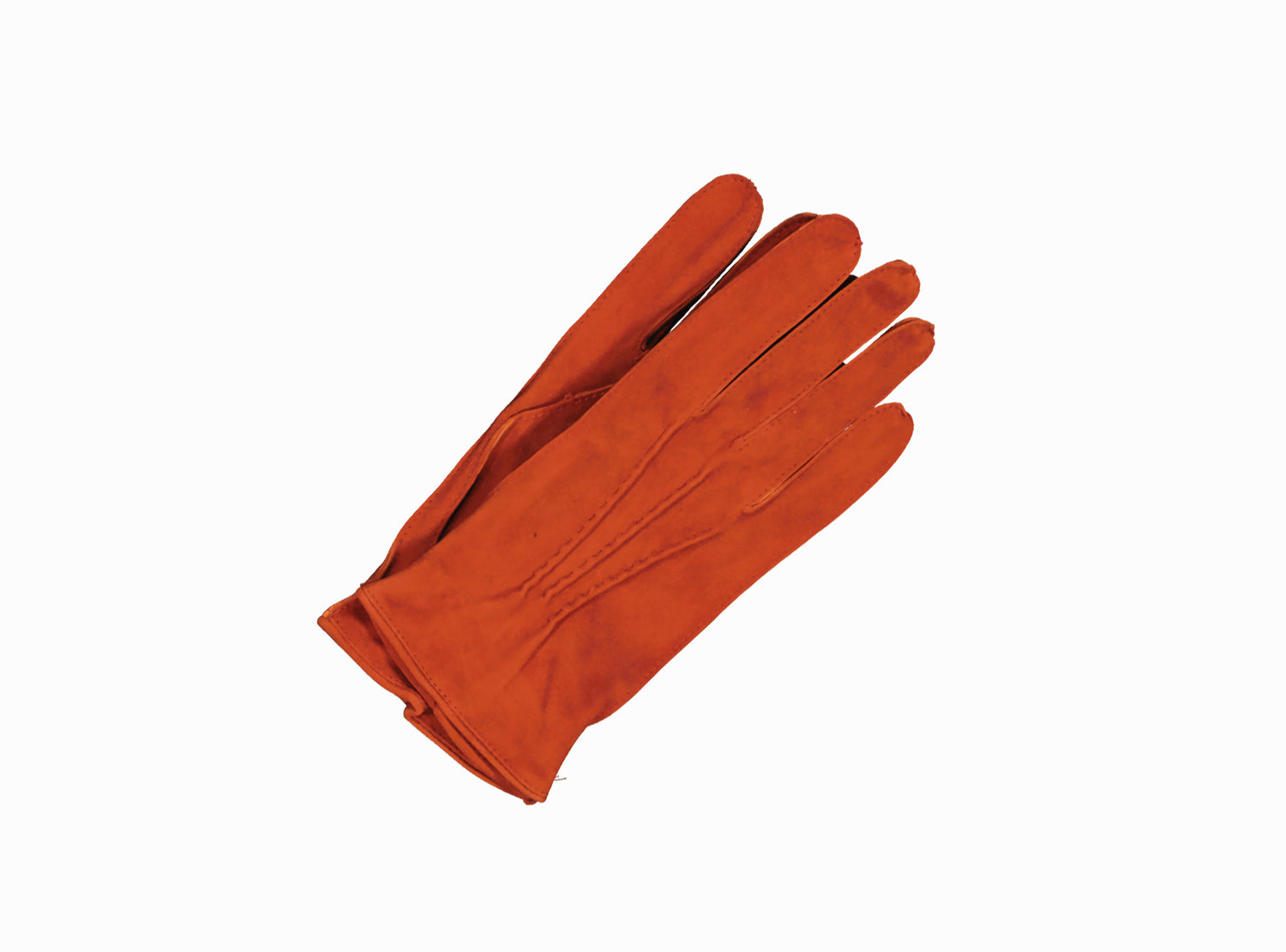 Sauso for Turo Reindeer Suede Gloves in Picante Orange (7856774742238)