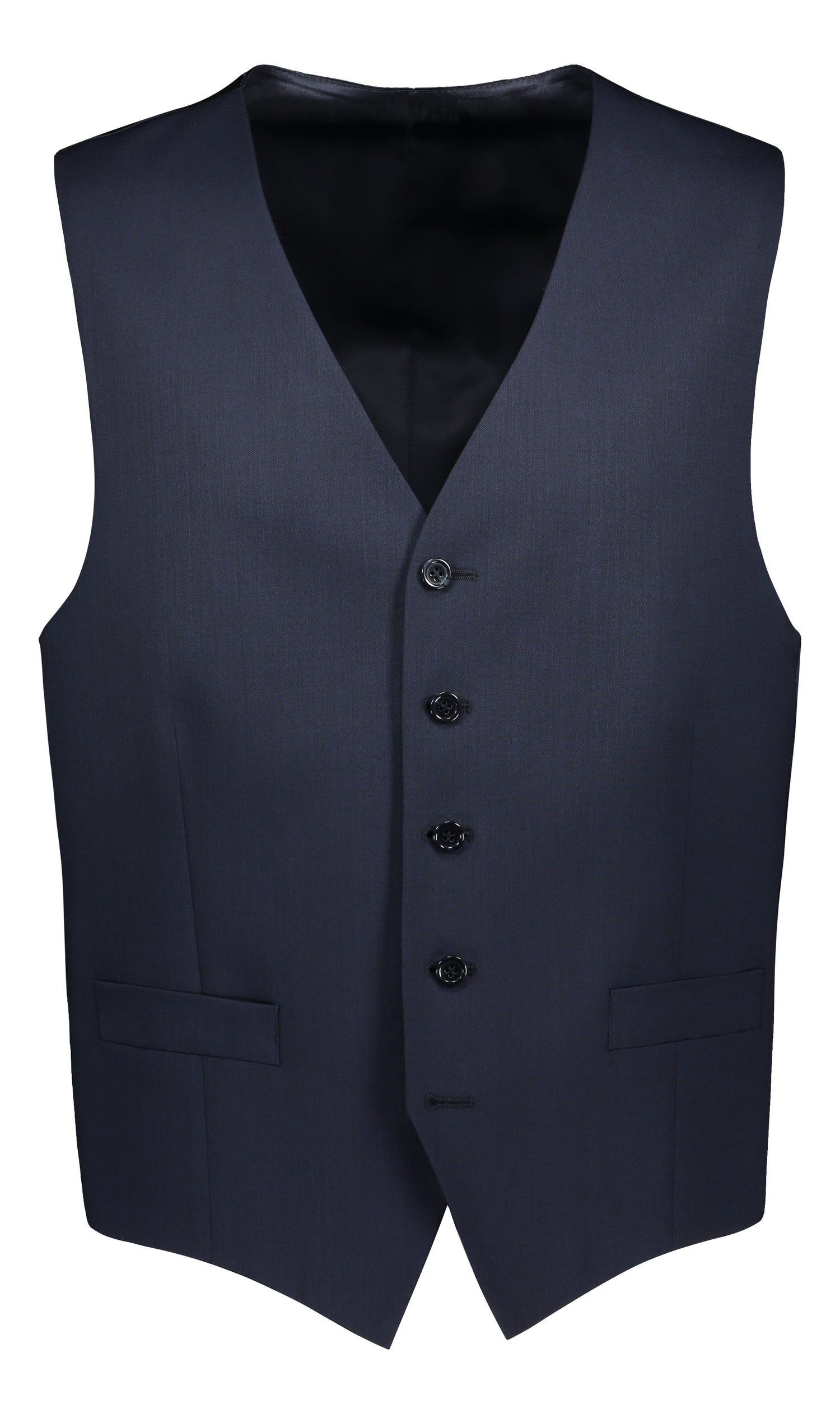 Blue Waistcoat for Modern Fit Suit (7948334629086)