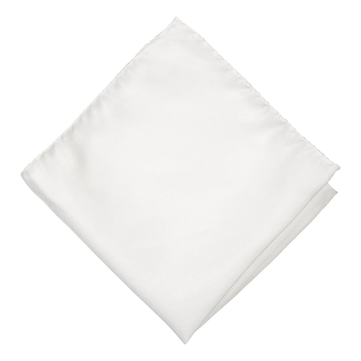 Silky white pocket square (4381204217918)